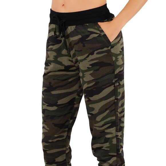 Pants - Camouflage casual jogger sweatpants 666